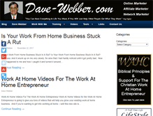 Tablet Screenshot of dave-webber.com